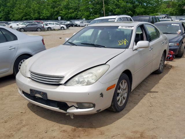 JTHBF30G930120212 - 2003 LEXUS ES 300 GRAY photo 2