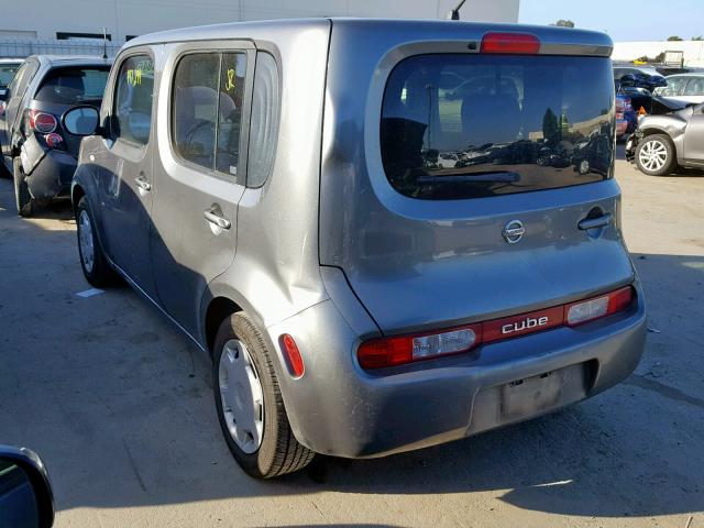 JN8AZ2KR5AT161952 - 2010 NISSAN CUBE BASE BLACK photo 3