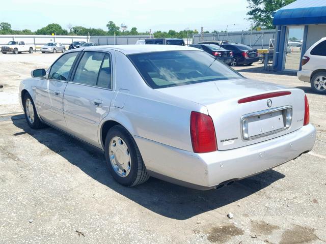 1G6KE57Y71U114643 - 2001 CADILLAC DEVILLE DH SILVER photo 3