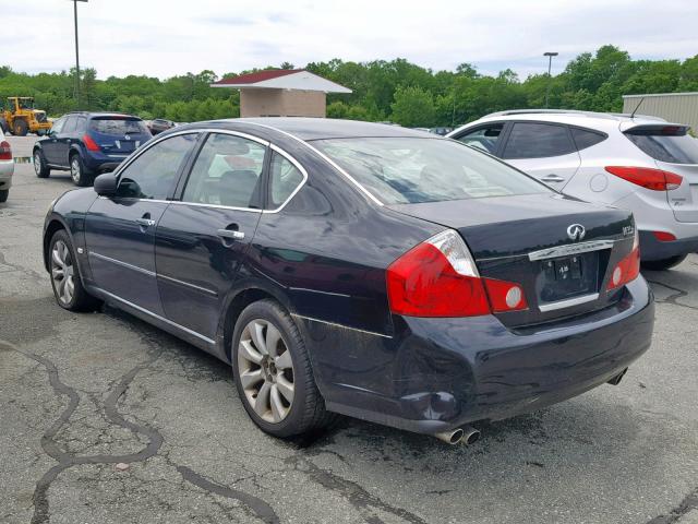 JNKAY01F66M254411 - 2006 INFINITI M35 BASE BLACK photo 3