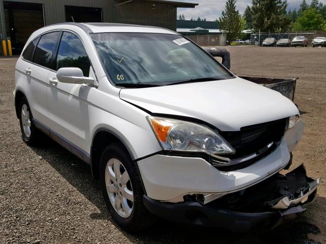 JHLRE48777C118964 - 2007 HONDA CR-V EXL WHITE photo 1