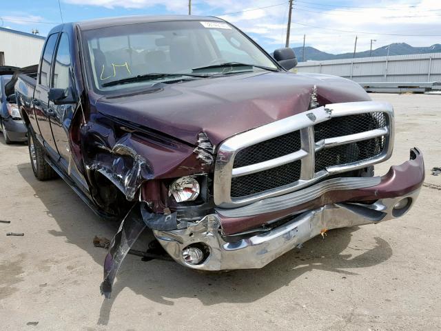 3D7KU28C84G126699 - 2004 DODGE RAM 2500 S MAROON photo 1