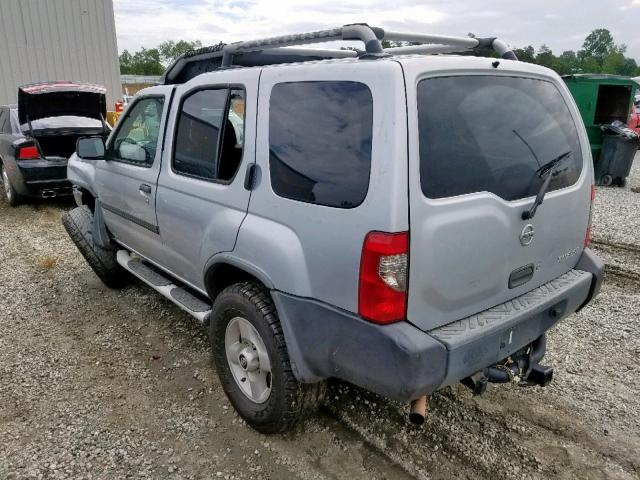 5N1ED28Y72C530902 - 2002 NISSAN XTERRA XE SILVER photo 3