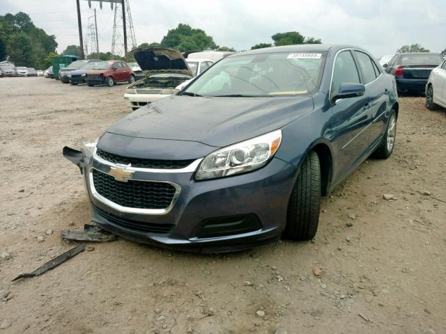 1G11C5SL7FF229967 - 2015 CHEVROLET MALIBU 1LT BLUE photo 2