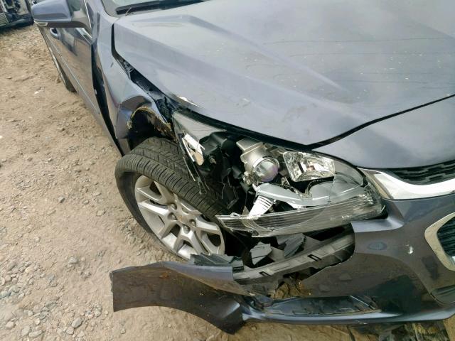 1G11C5SL7FF229967 - 2015 CHEVROLET MALIBU 1LT BLUE photo 9