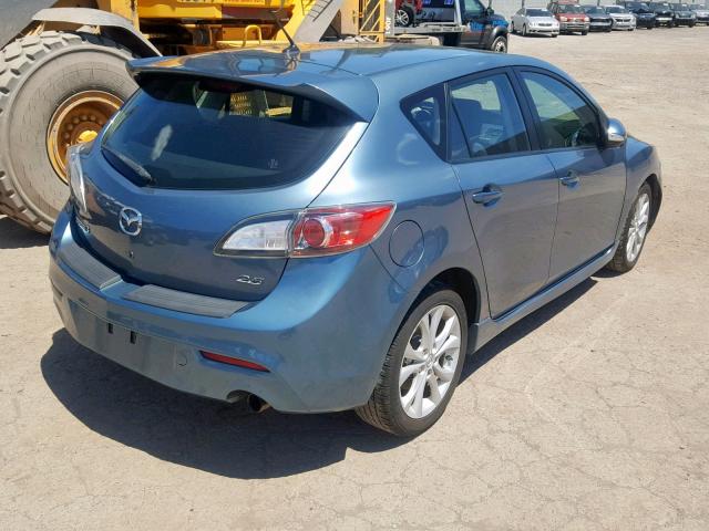 JM1BL1H60A1114378 - 2010 MAZDA 3 S TURQUOISE photo 4