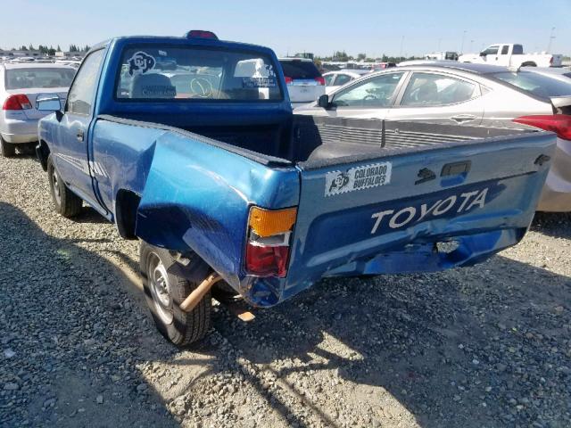 JT4RN81A1S5206917 - 1995 TOYOTA PICKUP 1/2 BLUE photo 3