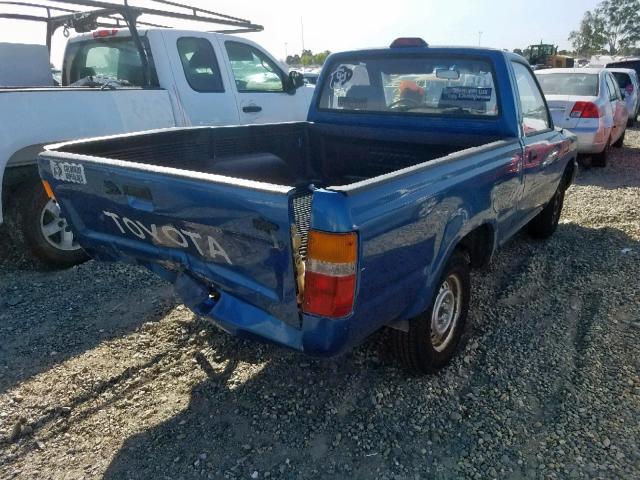 JT4RN81A1S5206917 - 1995 TOYOTA PICKUP 1/2 BLUE photo 4