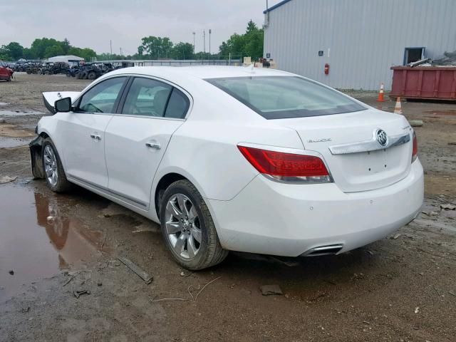 1G4GE5EV7AF243333 - 2010 BUICK LACROSSE C WHITE photo 3