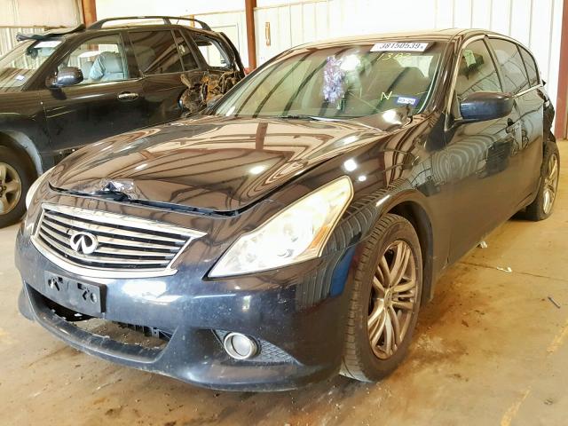 JN1DV6AP8BM601382 - 2011 INFINITI G25 BASE BLACK photo 2