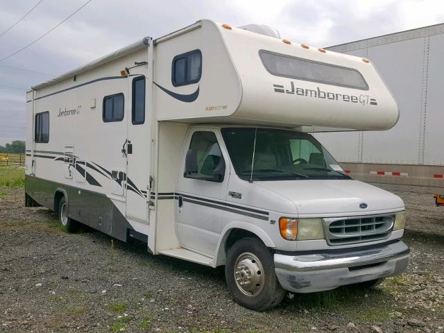 1FDXE45S32HB84173 - 2002 FORD E450 WHITE photo 1