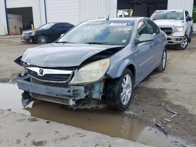 1G8ZS57N37F206754 - 2007 SATURN AURA XE BLUE photo 2