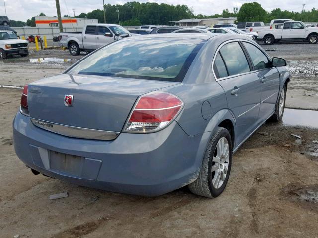 1G8ZS57N37F206754 - 2007 SATURN AURA XE BLUE photo 4