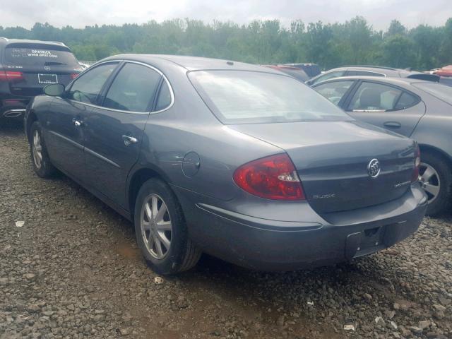 2G4WC562551330540 - 2005 BUICK LACROSSE C GRAY photo 3