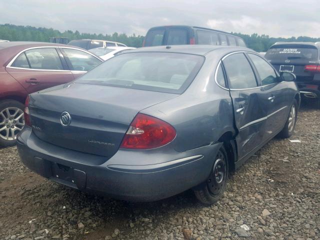 2G4WC562551330540 - 2005 BUICK LACROSSE C GRAY photo 4