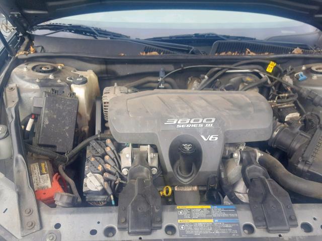 2G4WC562551330540 - 2005 BUICK LACROSSE C GRAY photo 7