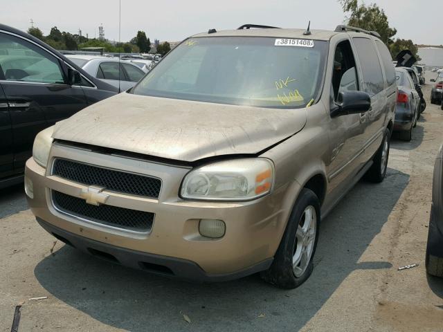 1GNDV23LX5D304982 - 2005 CHEVROLET UPLANDER L 金色 照片 2