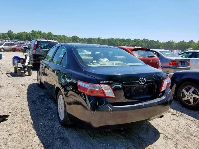 4T1BB46K79U095533 - 2009 TOYOTA CAMRY HYBR BLACK photo 3