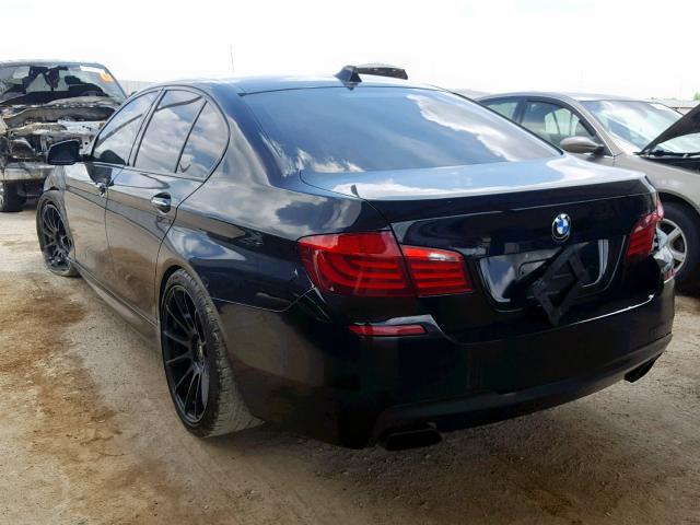 WBAFR9C58DDX80840 - 2013 BMW 550 I BLACK photo 3