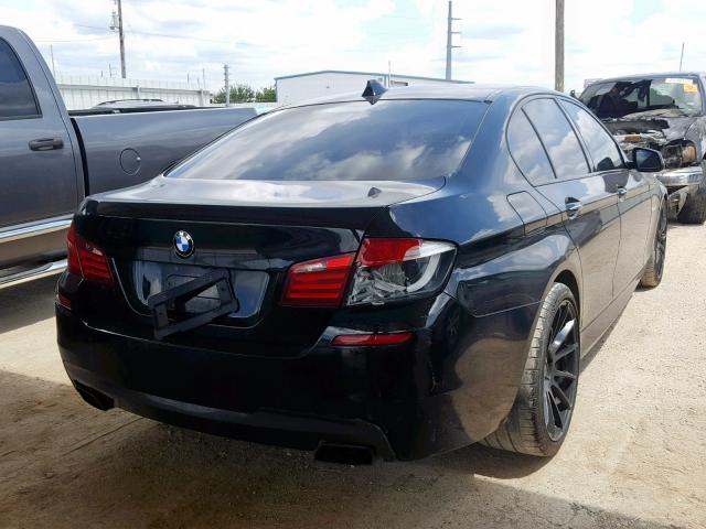 WBAFR9C58DDX80840 - 2013 BMW 550 I BLACK photo 4