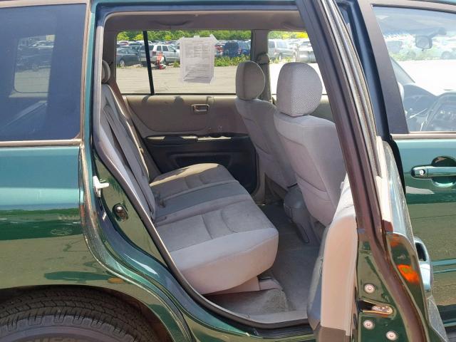 JTEHD21A830024959 - 2003 TOYOTA HIGHLANDER GREEN photo 6