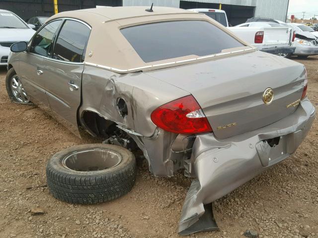 2G4WD582361186014 - 2006 BUICK LACROSSE C TAN photo 3