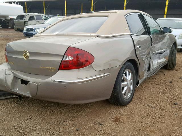 2G4WD582361186014 - 2006 BUICK LACROSSE C TAN photo 4