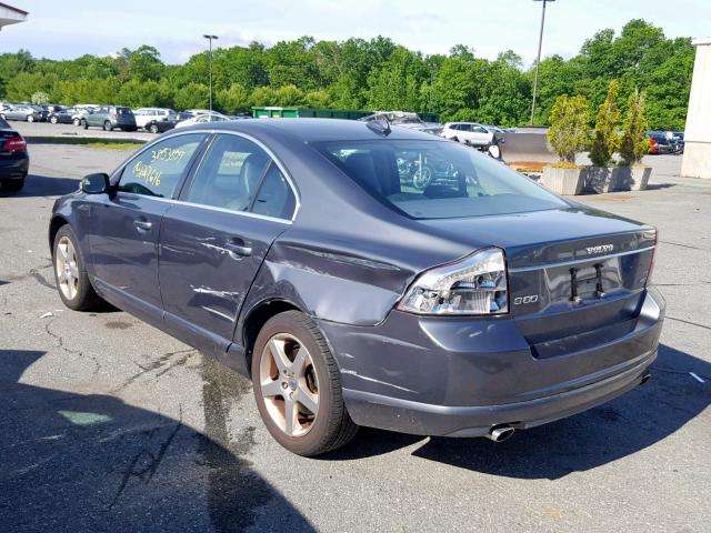 YV1AH992481065004 - 2008 VOLVO S80 T6 TUR GRAY photo 3