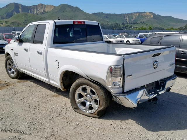 1C6RR7JM4GS135740 - 2016 RAM 1500 LARAM WHITE photo 3