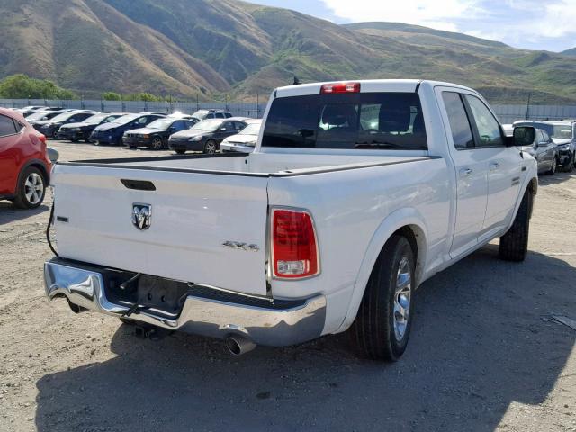 1C6RR7JM4GS135740 - 2016 RAM 1500 LARAM WHITE photo 4