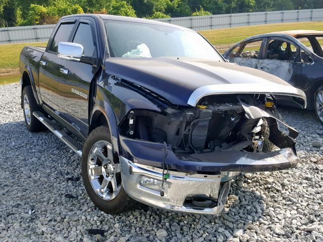 1C6RD7NT3CS293609 - 2012 DODGE RAM 1500 L BLUE photo 1