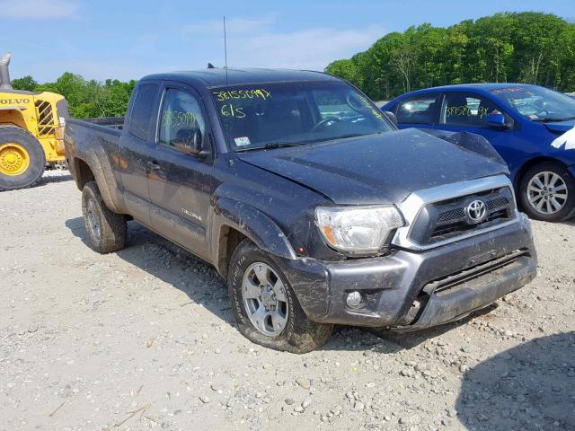 5TFUU4EN2EX100200 - 2014 TOYOTA TACOMA GRAY photo 1