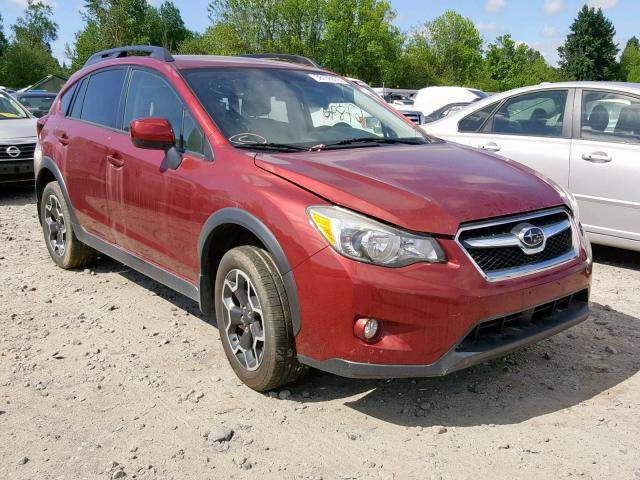 JF2GPAWC3D2866630 - 2013 SUBARU XV CROSSTR RED photo 1