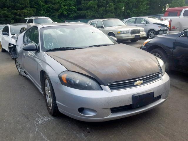 2G1WK16K379327276 - 2007 CHEVROLET MONTE CARL SILVER photo 1