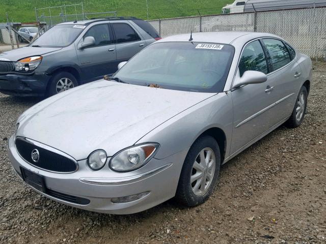 2G4WD532651337210 - 2005 BUICK LACROSSE C SILVER photo 2