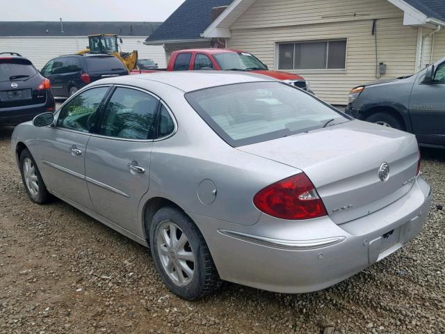 2G4WD532651337210 - 2005 BUICK LACROSSE C SILVER photo 3