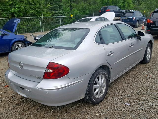 2G4WD532651337210 - 2005 BUICK LACROSSE C SILVER photo 4