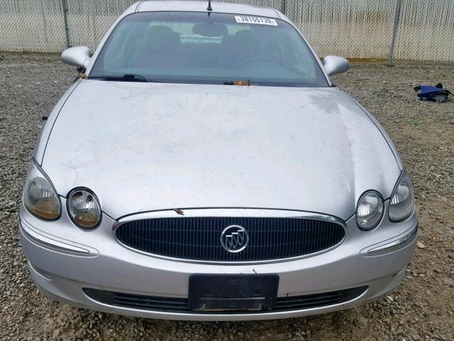 2G4WD532651337210 - 2005 BUICK LACROSSE C SILVER photo 9