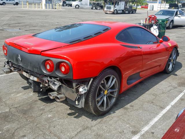 ZFFYR51B000118380 - 2000 FERRARI 360 MODENA RED photo 4