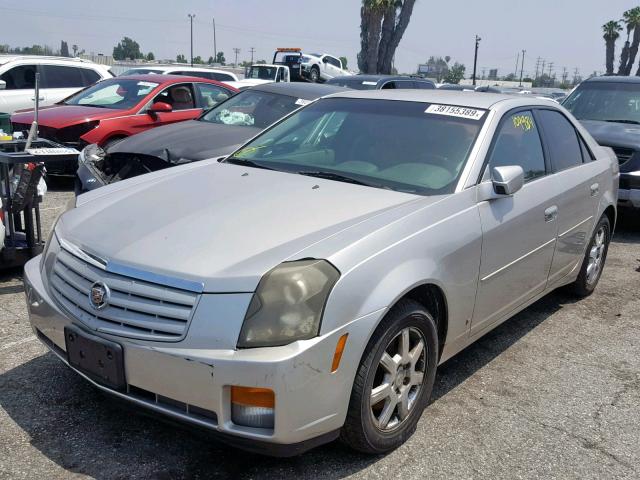 1G6DP577370122040 - 2007 CADILLAC CTS HI FEA SILVER photo 2