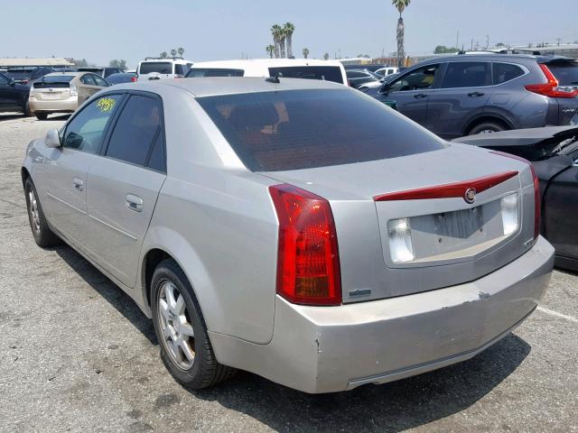 1G6DP577370122040 - 2007 CADILLAC CTS HI FEA SILVER photo 3