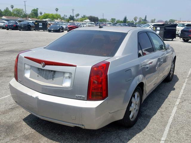 1G6DP577370122040 - 2007 CADILLAC CTS HI FEA SILVER photo 4