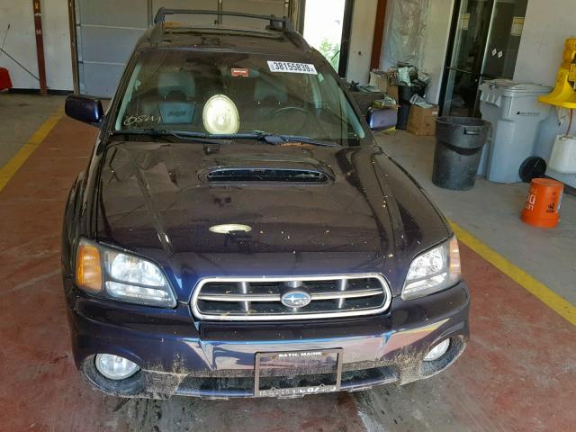 4S4BT63C955105277 - 2005 SUBARU BAJA TURBO BLUE photo 9