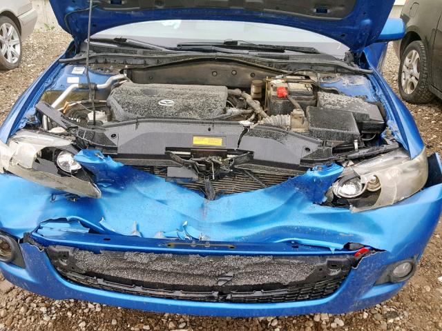 1YVHP84C985M11083 - 2008 MAZDA 6 I BLUE photo 7