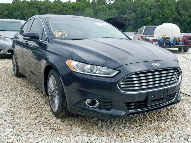 3FA6P0K96ER184374 - 2014 FORD FUSION TIT BLACK photo 1