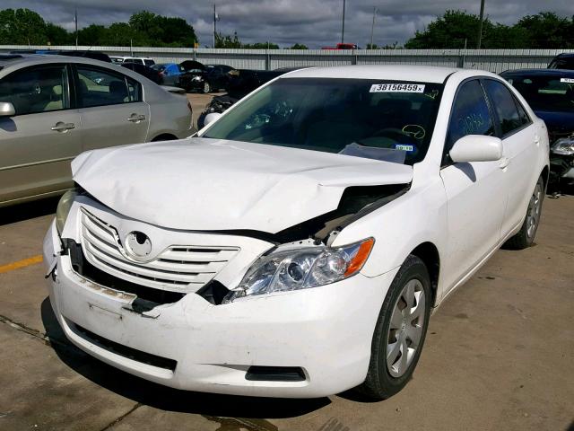 4T1BE46K77U560655 - 2007 TOYOTA CAMRY NEW WHITE photo 2