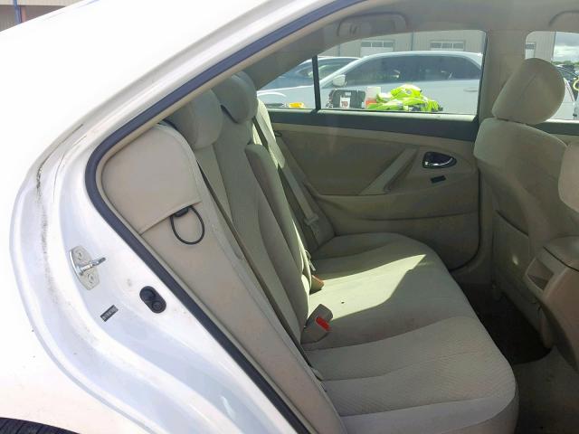 4T1BE46K77U560655 - 2007 TOYOTA CAMRY NEW WHITE photo 6