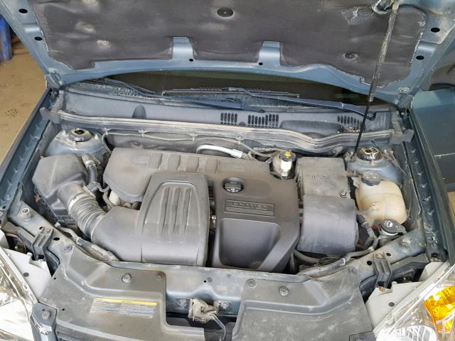 1G1AL58F567698230 - 2006 CHEVROLET COBALT LT GREEN photo 7