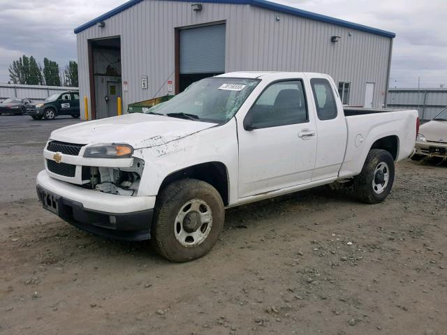 1GCJTBFE8C8168825 - 2012 CHEVROLET COLORADO WHITE photo 2