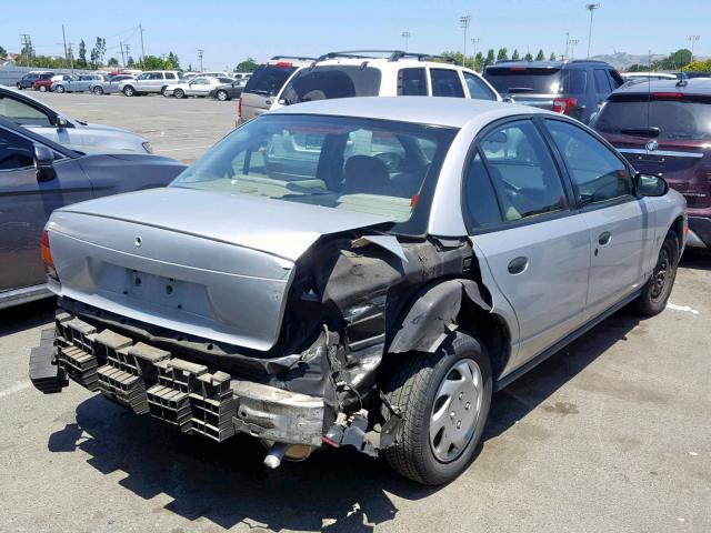 1G8ZH52882Z273339 - 2002 SATURN SL1 SILVER photo 4